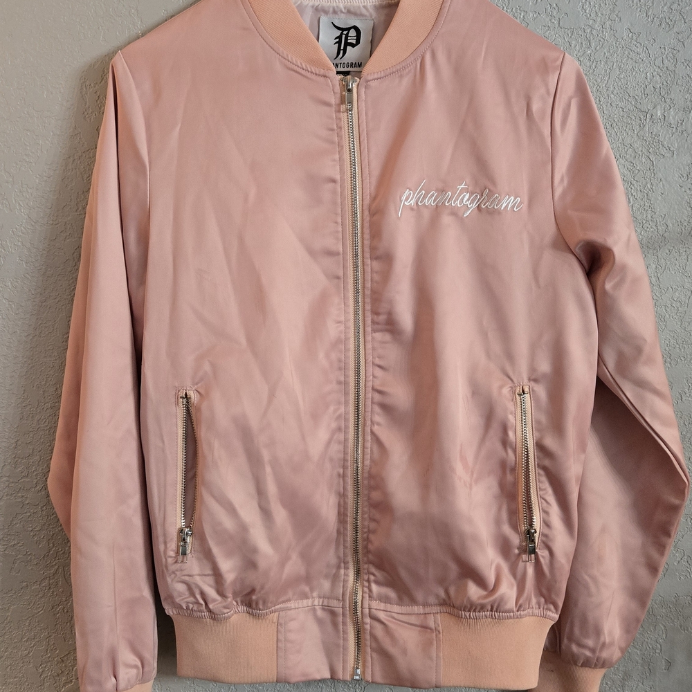 Phantogram Pink Bomber Jacket